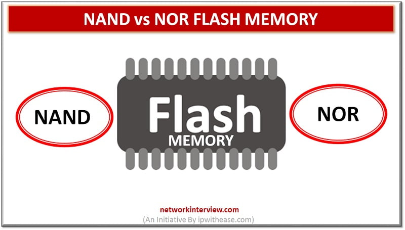 Nand vs Nor Flash Memory