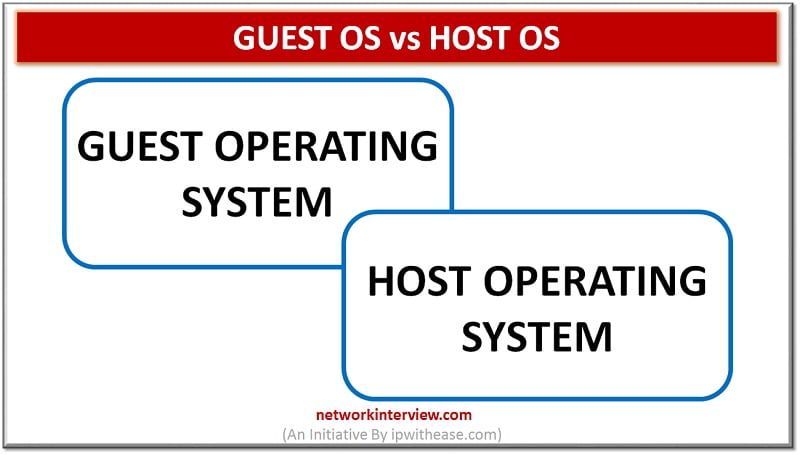 Guest OS vs Host OS