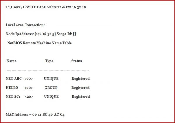 Ways to find MAC Address of Remote Computers » Network Interview