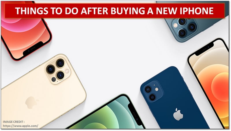 What to do when you buy a new hot sale iphone