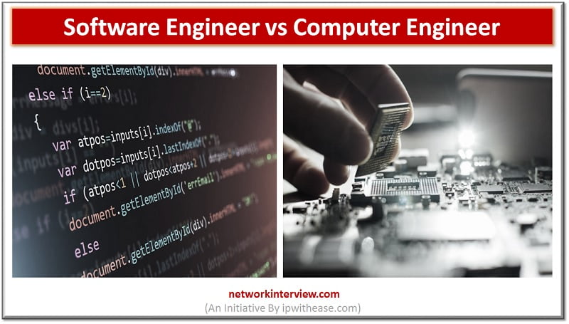 software engineer vs computer engineer