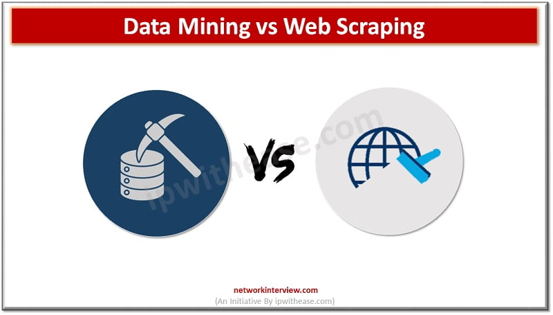 data mining vs web scraping