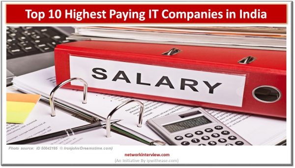 Top Paying It Companies In India