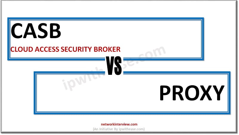 CASB VS PROXY