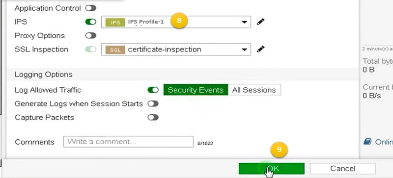 FortiGate UTM (Unified Threat Management) » Network Interview