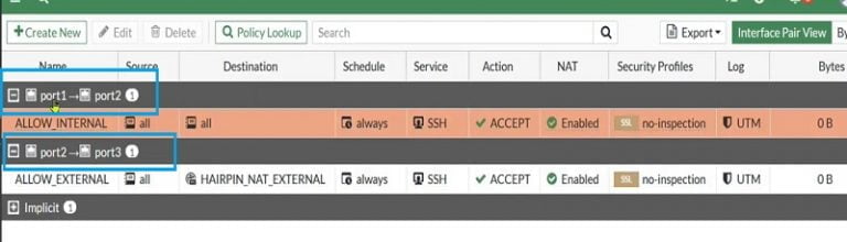 NAT Reflection: FortiGate Firewall » Network Interview