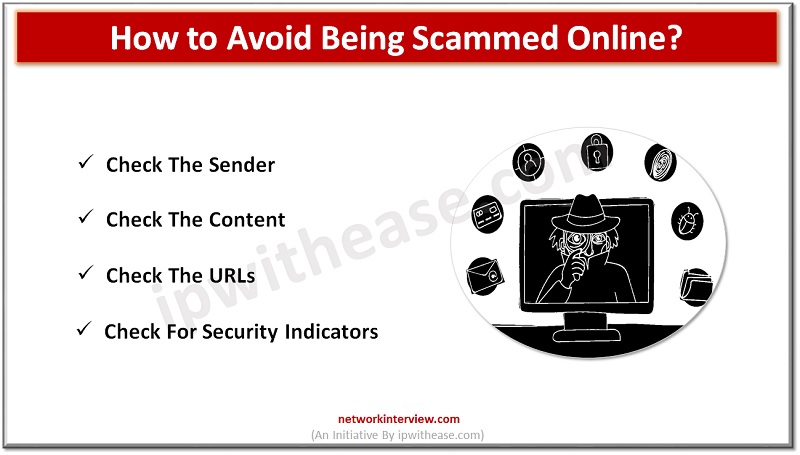 Avoid Being Scammed Online