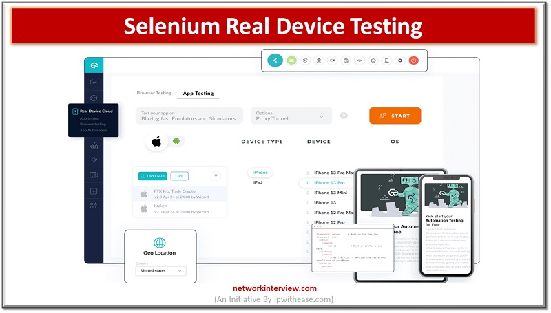 Selenium Real Device Testing