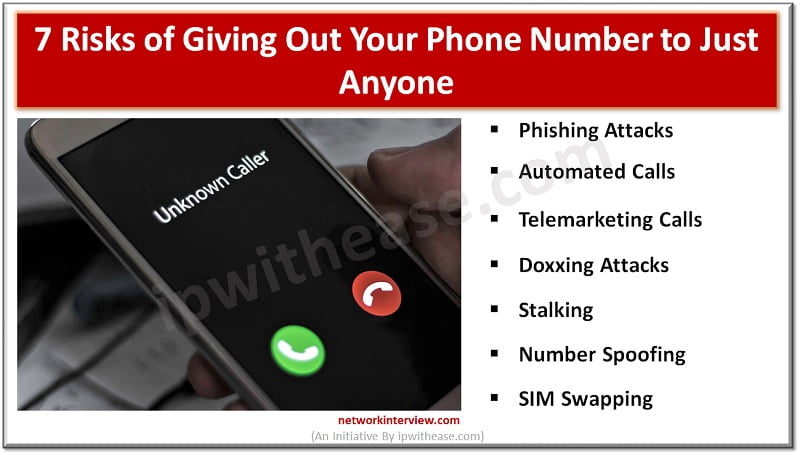 7 Risks of Giving Out Your Phone Number to Just Anyone