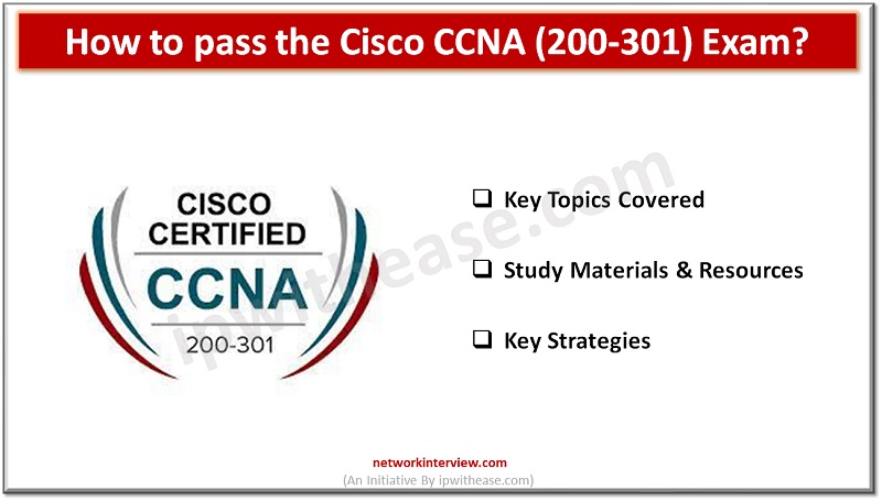 How to pass the Cisco CCNA 200-301 Exam