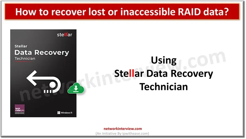 How to recover lost or inaccessible RAID data