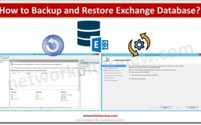 How to Backup and Restore Exchange Database