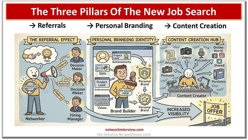 The Three Pillars Of The New Job Search