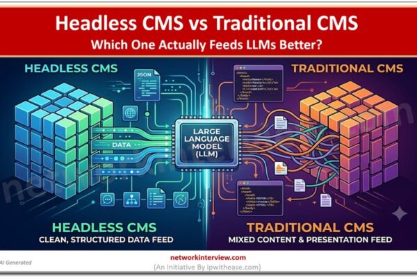 A Headless CMS vs Traditional CMS - Which One Actually Feeds LLMs Better?