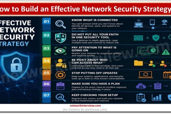 How to Build an Effective Network Security Strategy