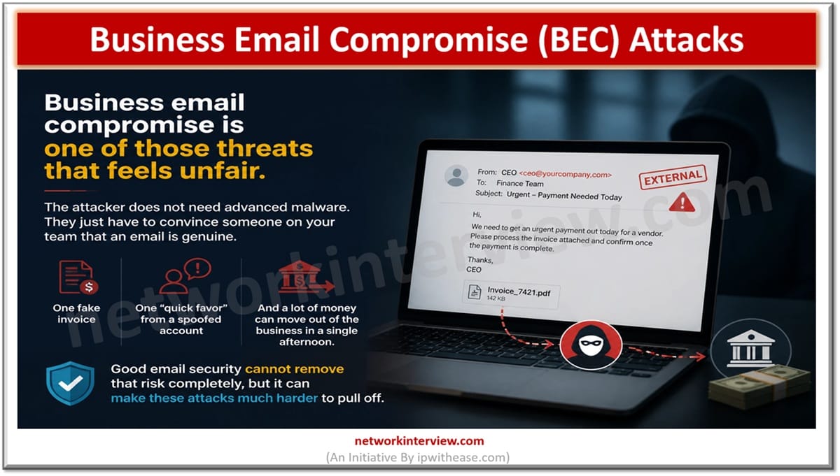 Business Email Compromise (BEC) Attacks