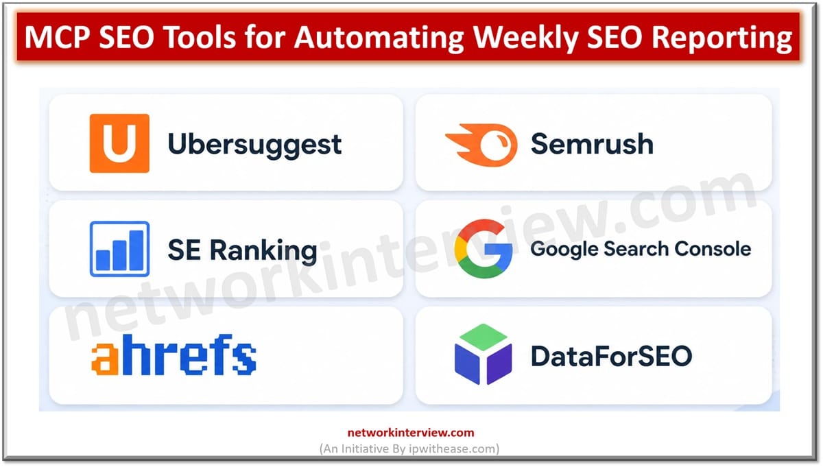 Best MCP SEO Tools for Automating Weekly SEO Reporting